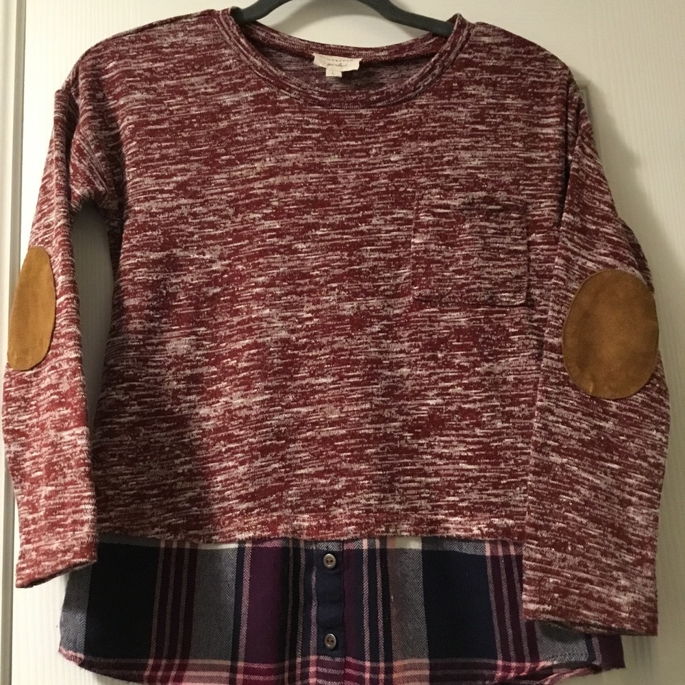 Cute, girls' top for fall